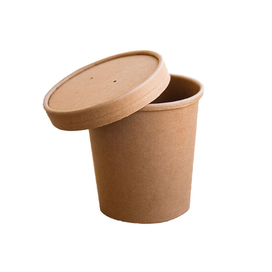POJEMNIK PAP. KRAFT 16oz/470ml (20x25szt) FI 97 MM